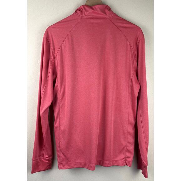 Vineyard Vines Men's Cationic Heather 1/4 Zip Size Medium in Jetty Red - Picture 9 of 10
